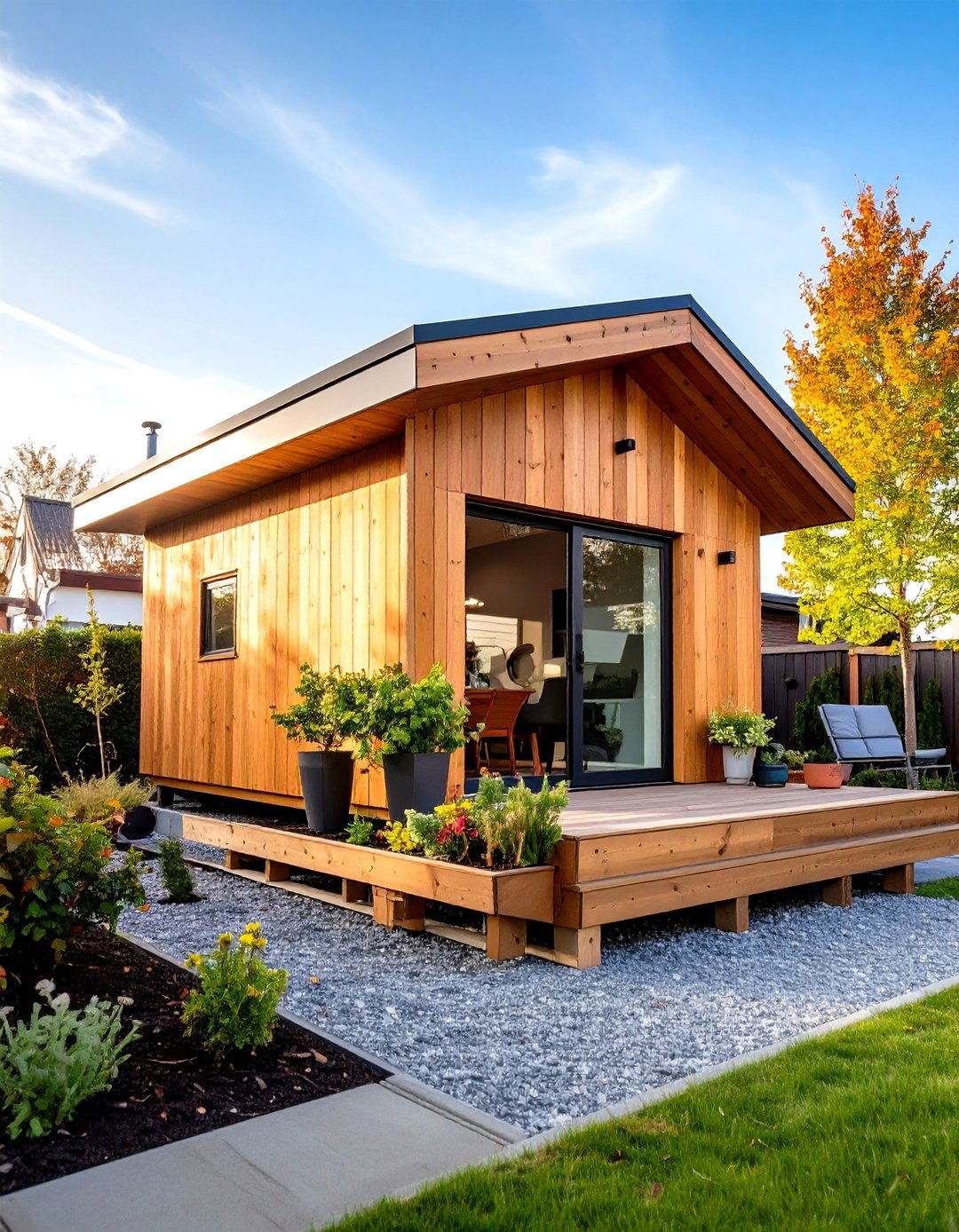 Urban Micro Wood Shed on Skids - 20 wood shed ideas