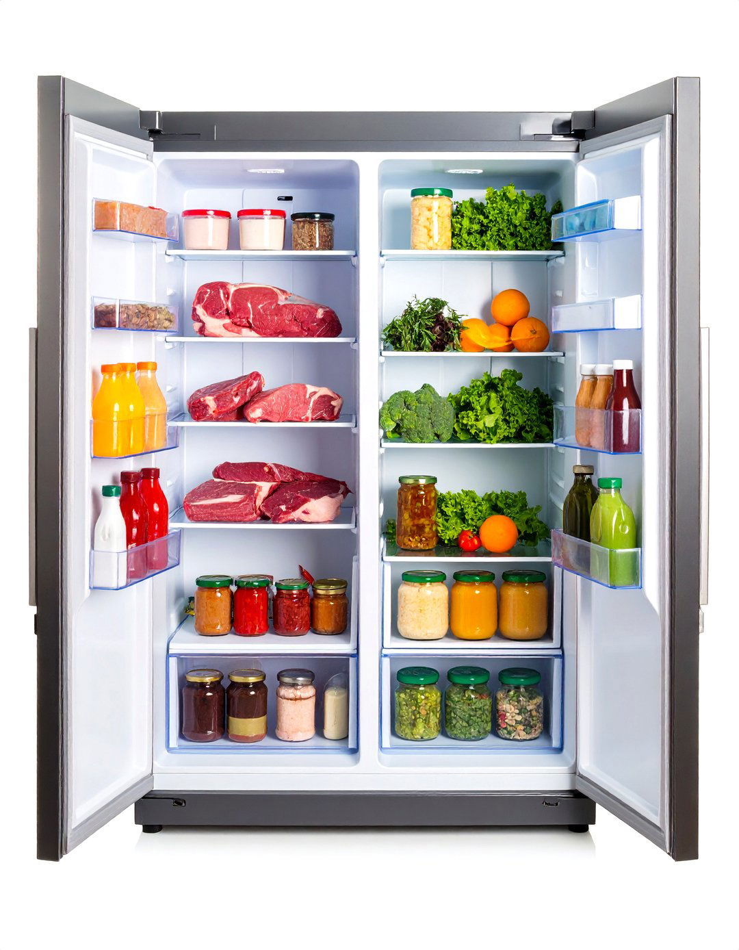 Use Natural Fridge Temperature Zones for Safer Storage - 20 Fridge Organization Ideas