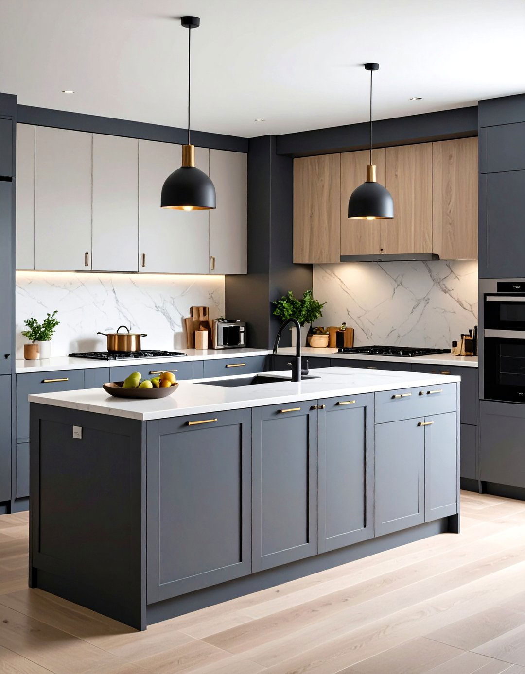 Use White Cabinetry - 20 Small White Kitchen Ideas
