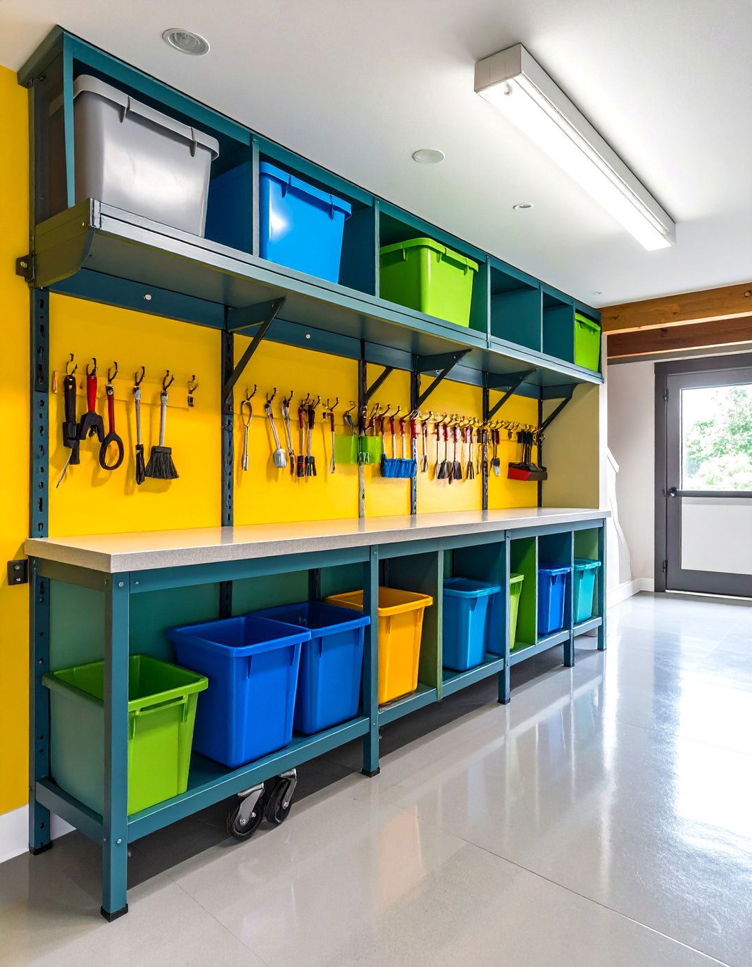 Utility Cleaning Station - 20 Under Stair Storage Ideas