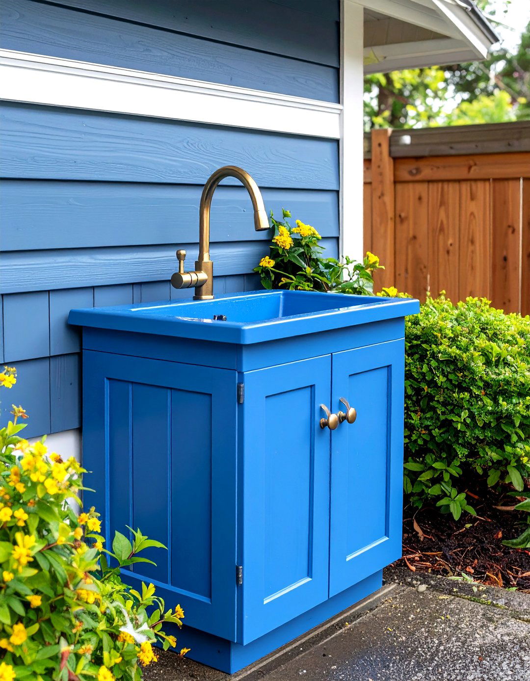 Utility Sink Station in the Garage Entryway - 20 Garage Entryway Ideas