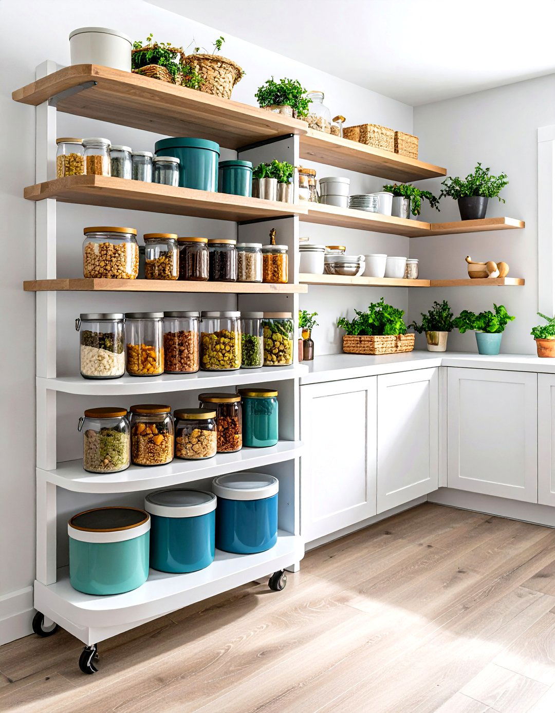 Utilize Lazy Susans - 20 Small Pantry Ideas