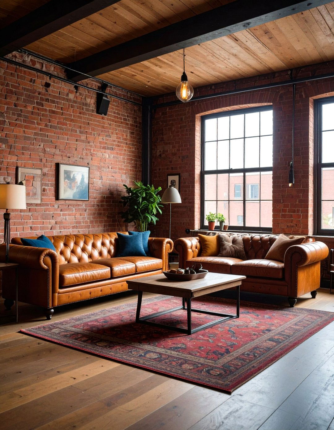 Utilize Repurposed Metal Furniture - 20 Steampunk Living Room Ideas