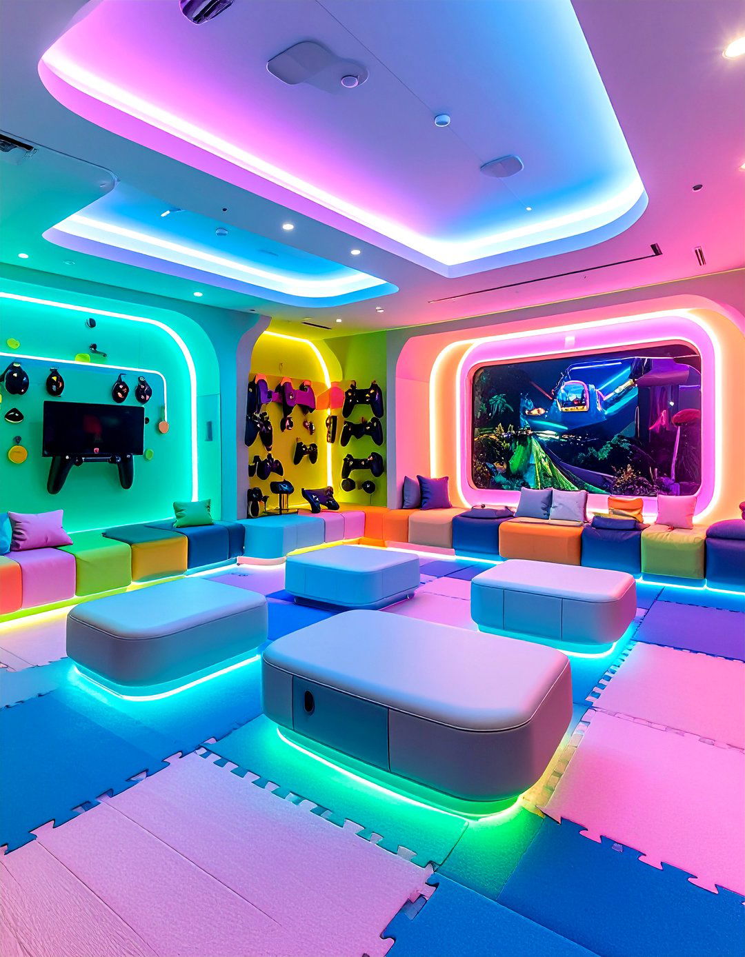 VR Corner - 20 Small Game Room Ideas