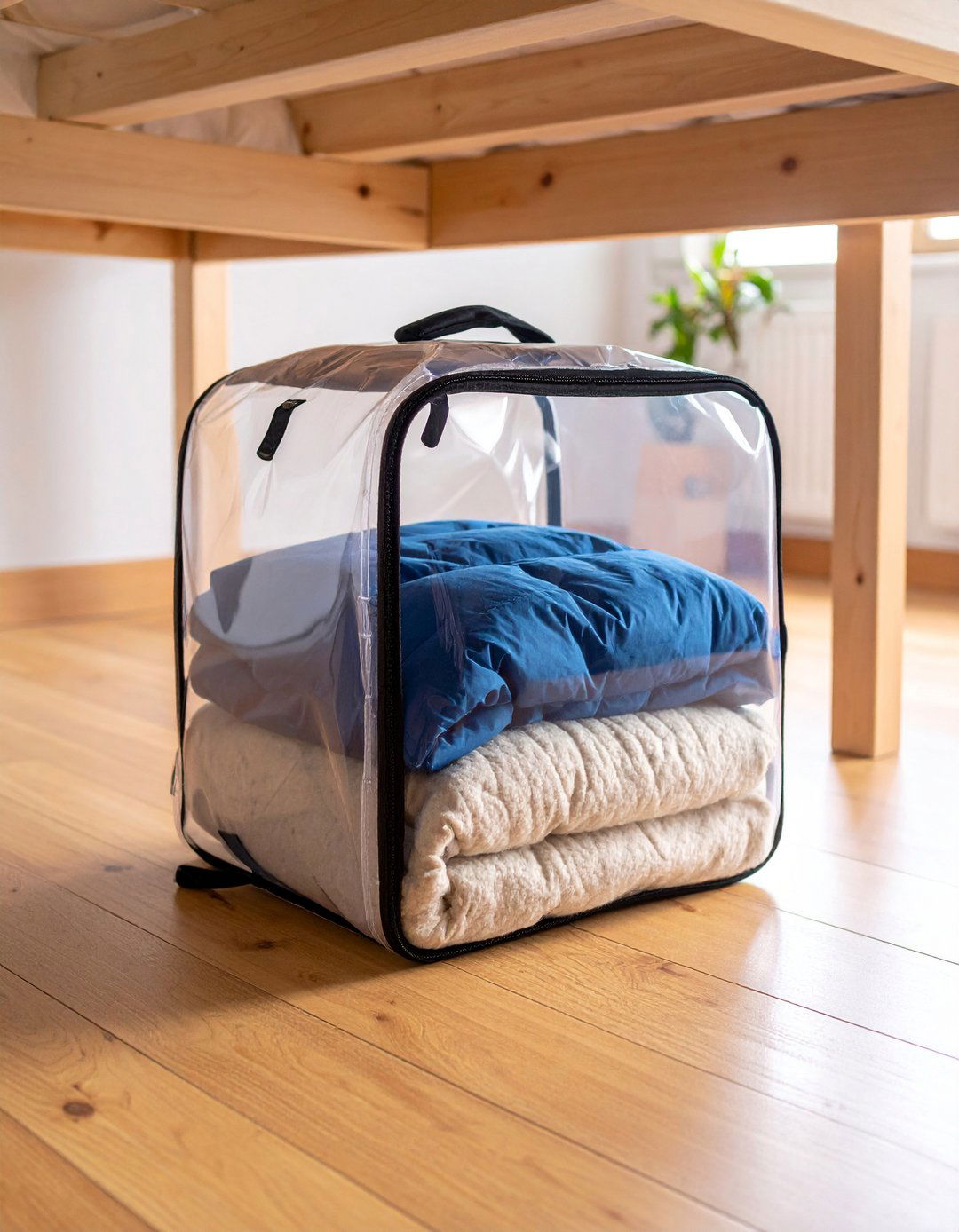 Vacuum Sealed Blanket Bags - 20 Blanket Storage Ideas