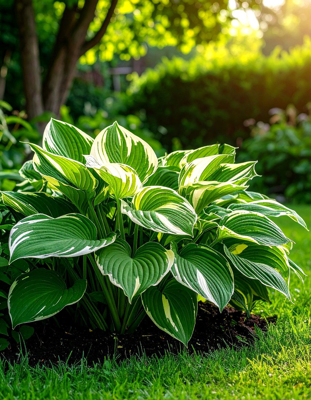 Variegated Foliage Accents - 20 Shady Garden Ideas