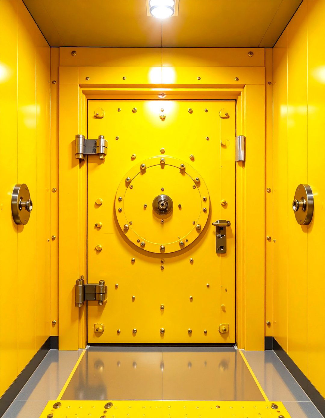 Vault Doors Turn a Spare Room into a Fortress - 20 Gun Room Ideas