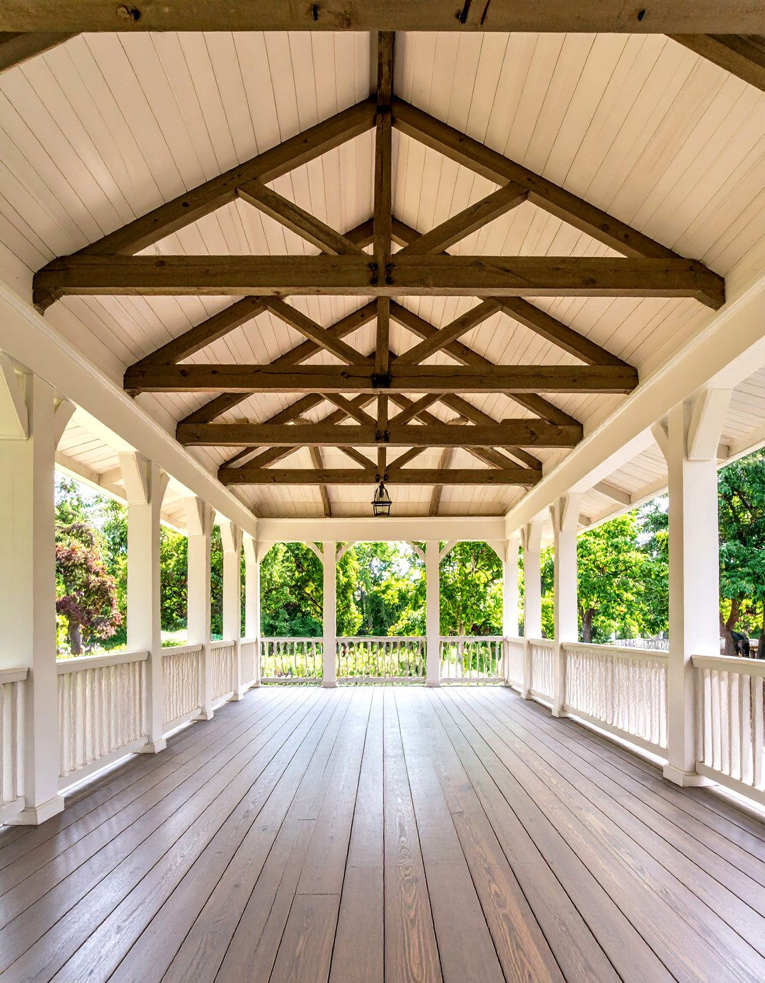 Vaulted Porch Ceiling - 20 Porch Ceiling Ideas