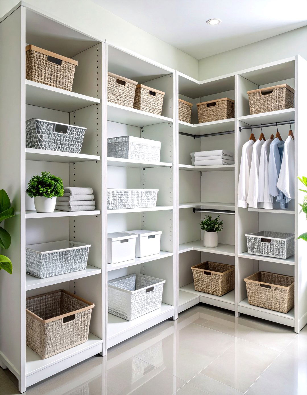 Ventilated Wire Closet Shelving - 20 Closet Shelving Ideas