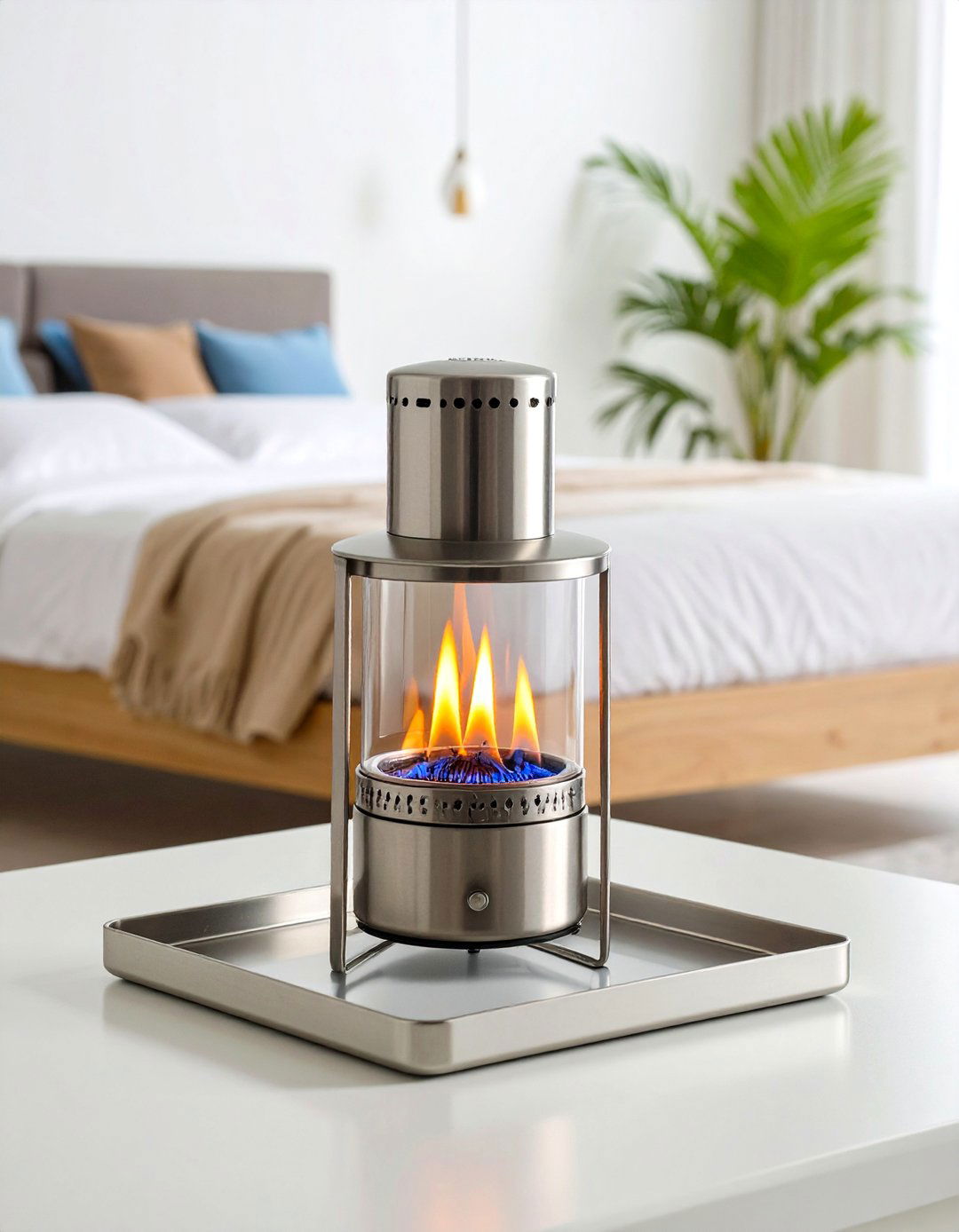 Ventless Bioethanol Bedroom Fireplace for Chimney Free Living - 20 Bedroom Fireplace Ideas