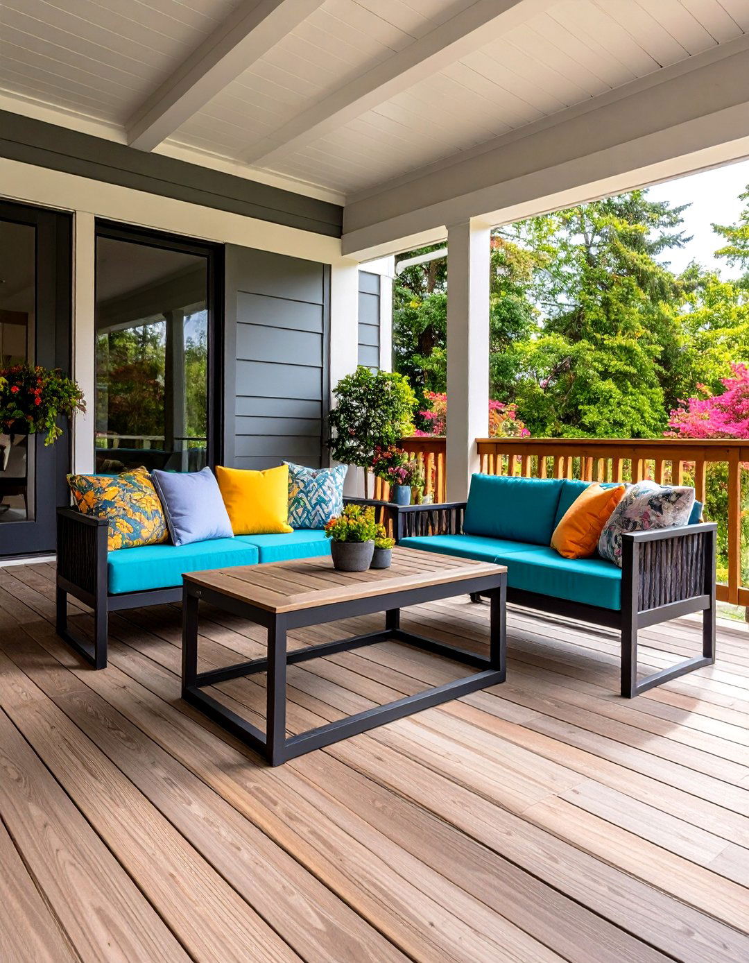 Versatile Side Tables - 20 Three Season Porch Ideas