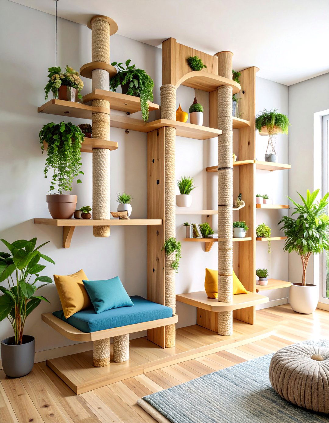 Vertical Cat Room Climbing Wall Paradise - 20 Cat Room Ideas