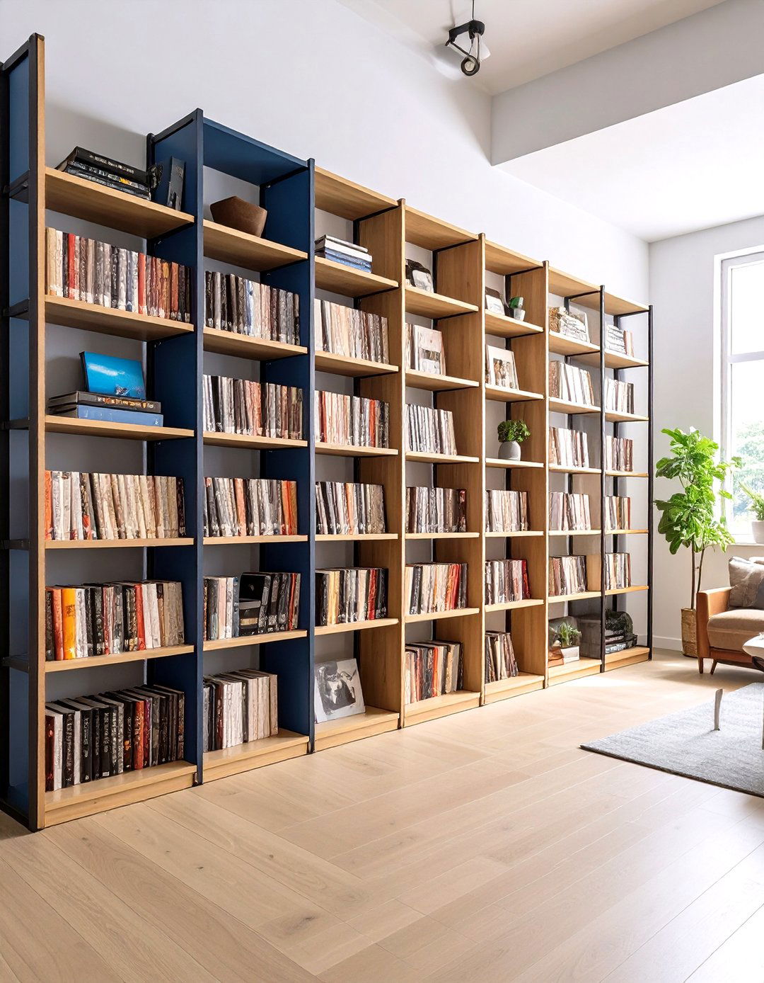 Vertical Display Racks - 20 Vinyl Record Storage Ideas