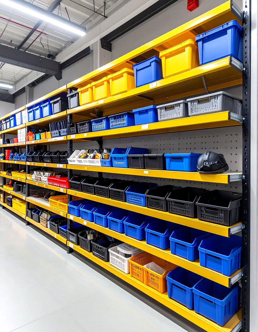 Vertical Garage Slatwall Storage - 20 Garage Decor Ideas