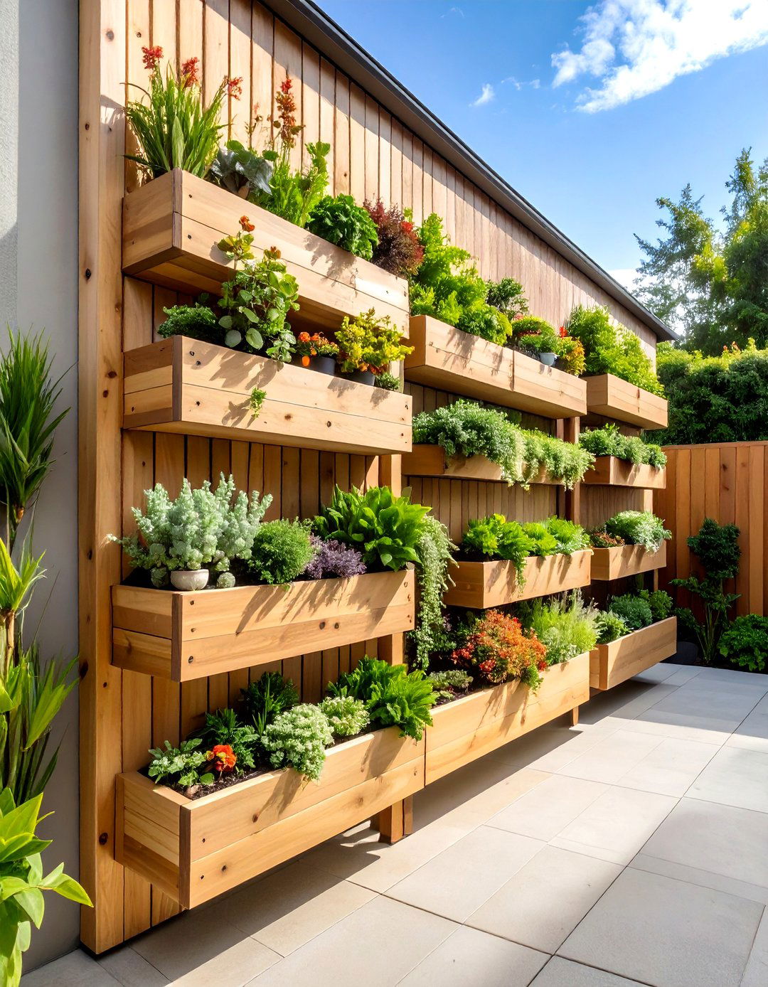 Vertical Garden Backyard Makeover Ideas - 20 Cheap Backyard Makeover Ideas