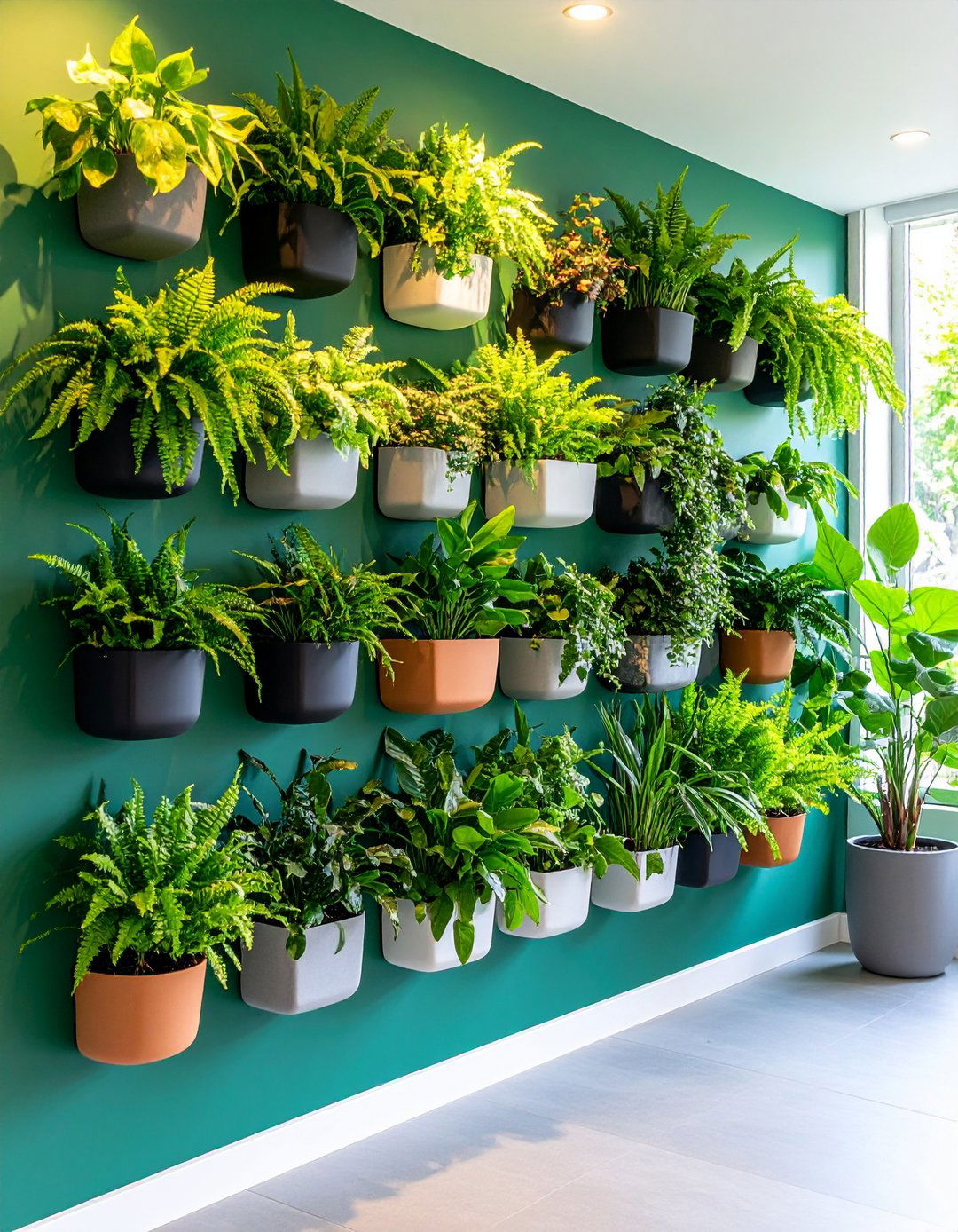 Vertical Garden Entryway Wall - 20 Entryway Wall Ideas