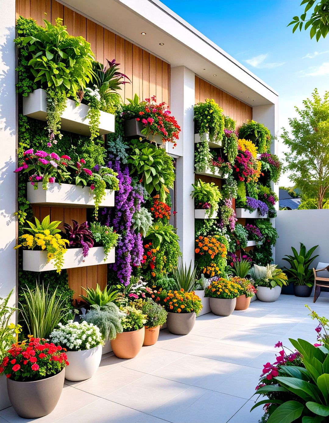 Vertical Garden Patio Plants - 20 Patio Plants