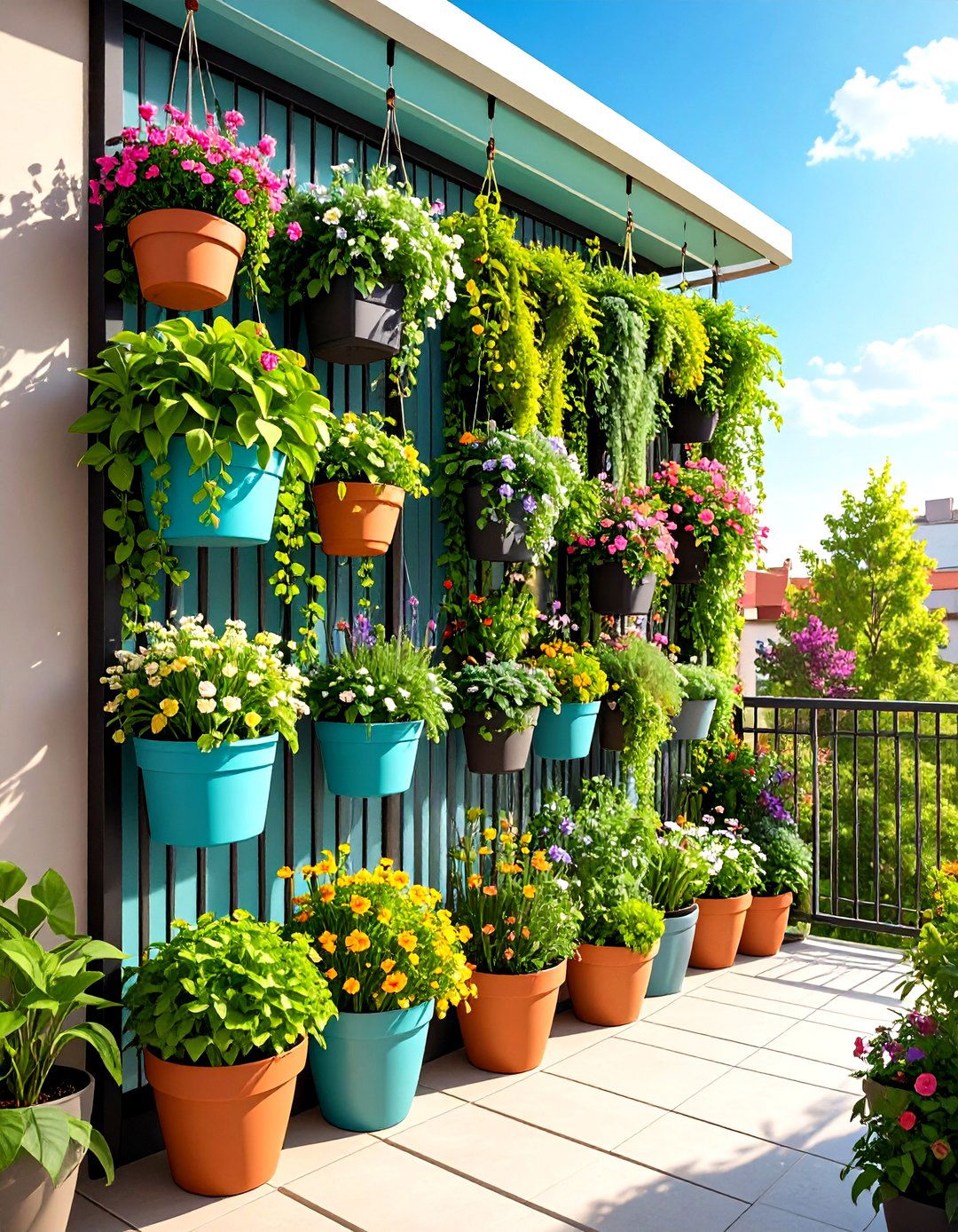 Vertical Gardens - 20 Small Balcony Ideas