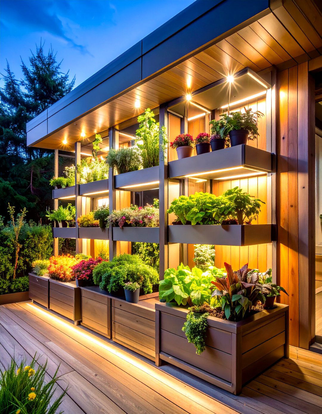 Vertical Growing Porch Greenhouse - 20 Porch Greenhouse Ideas