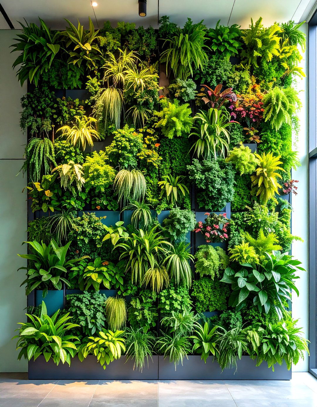 Vertical Planting Walls - 20 Small Walled Garden Ideas