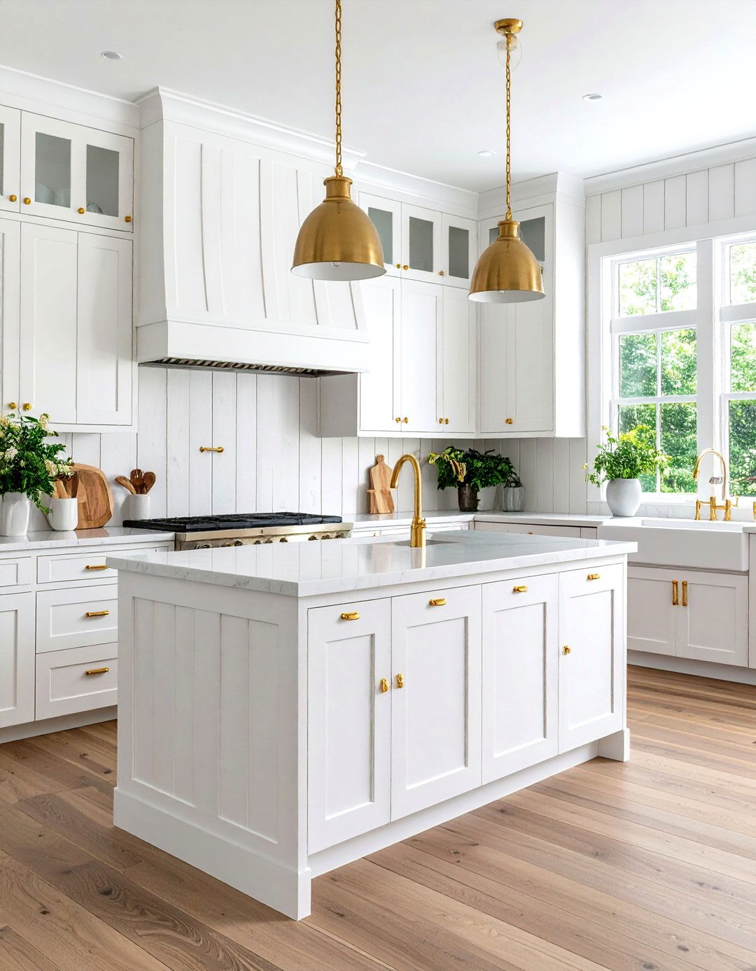 Vertical Shiplap Rustic Backsplash - 20 Rustic Backsplash Ideas