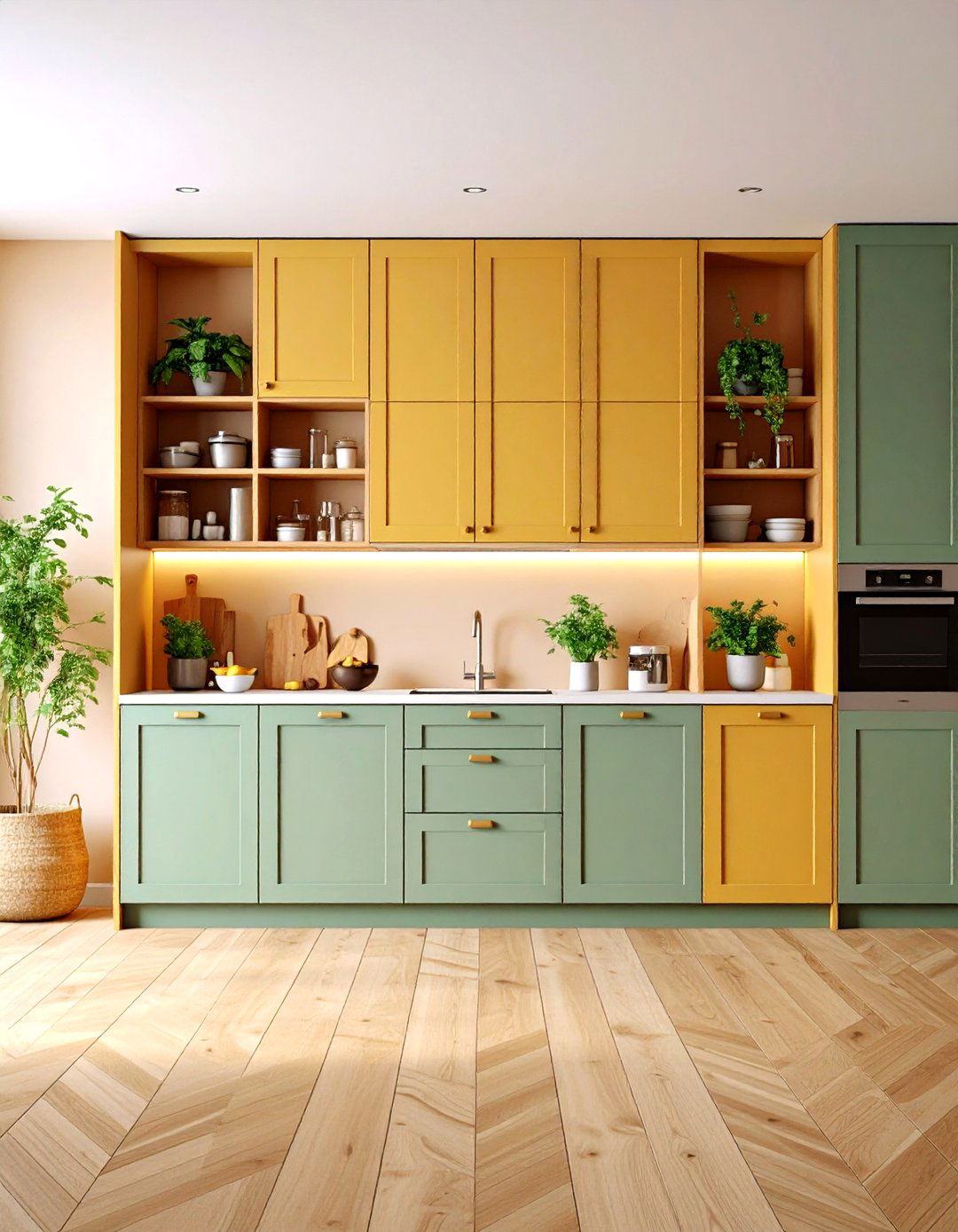 Vertical Storage Power of Floor to Ceiling Cabinets - 20 Floor to Ceiling Kitchen Cabinets