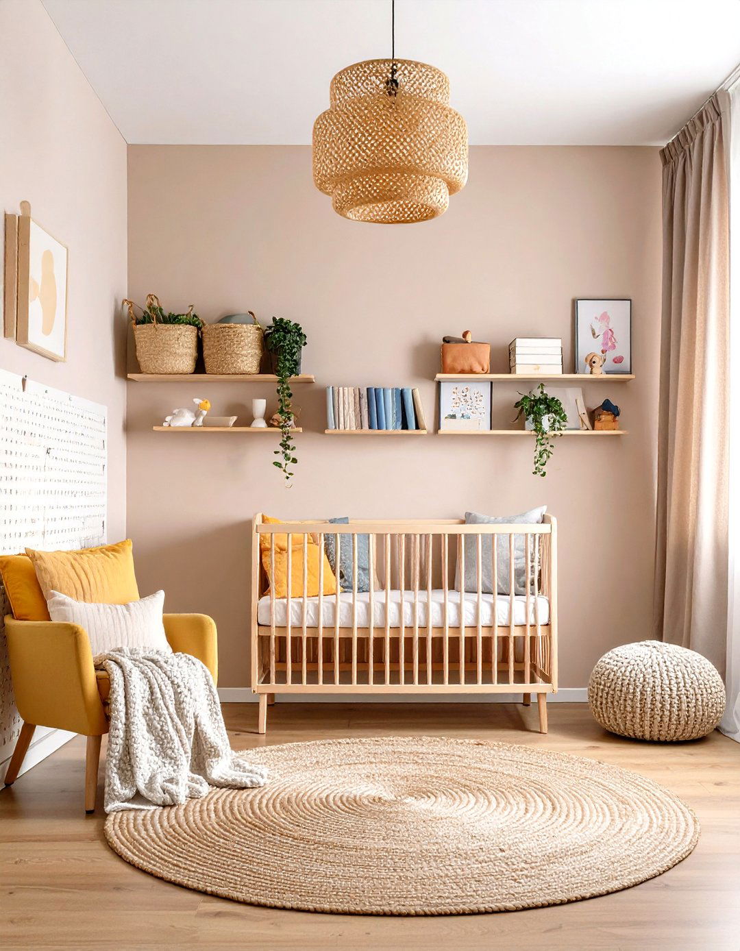 Vertical Storage Solutions - 20 Small Nursery Ideas