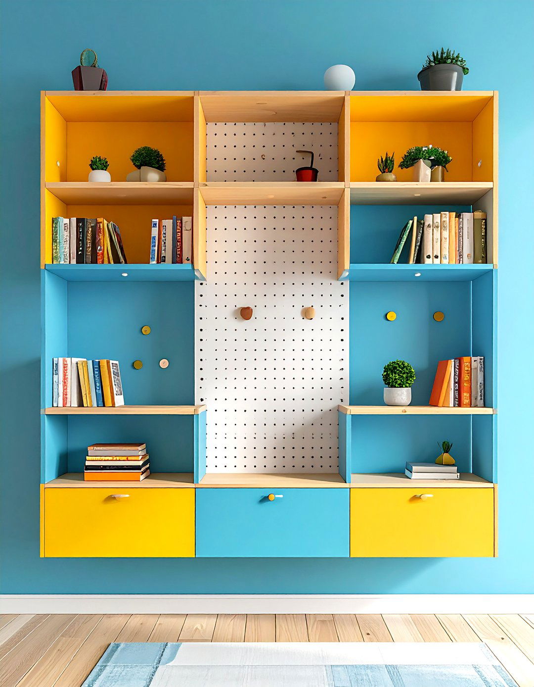 Vertical Storage Solutions - 20 Small Office Ideas