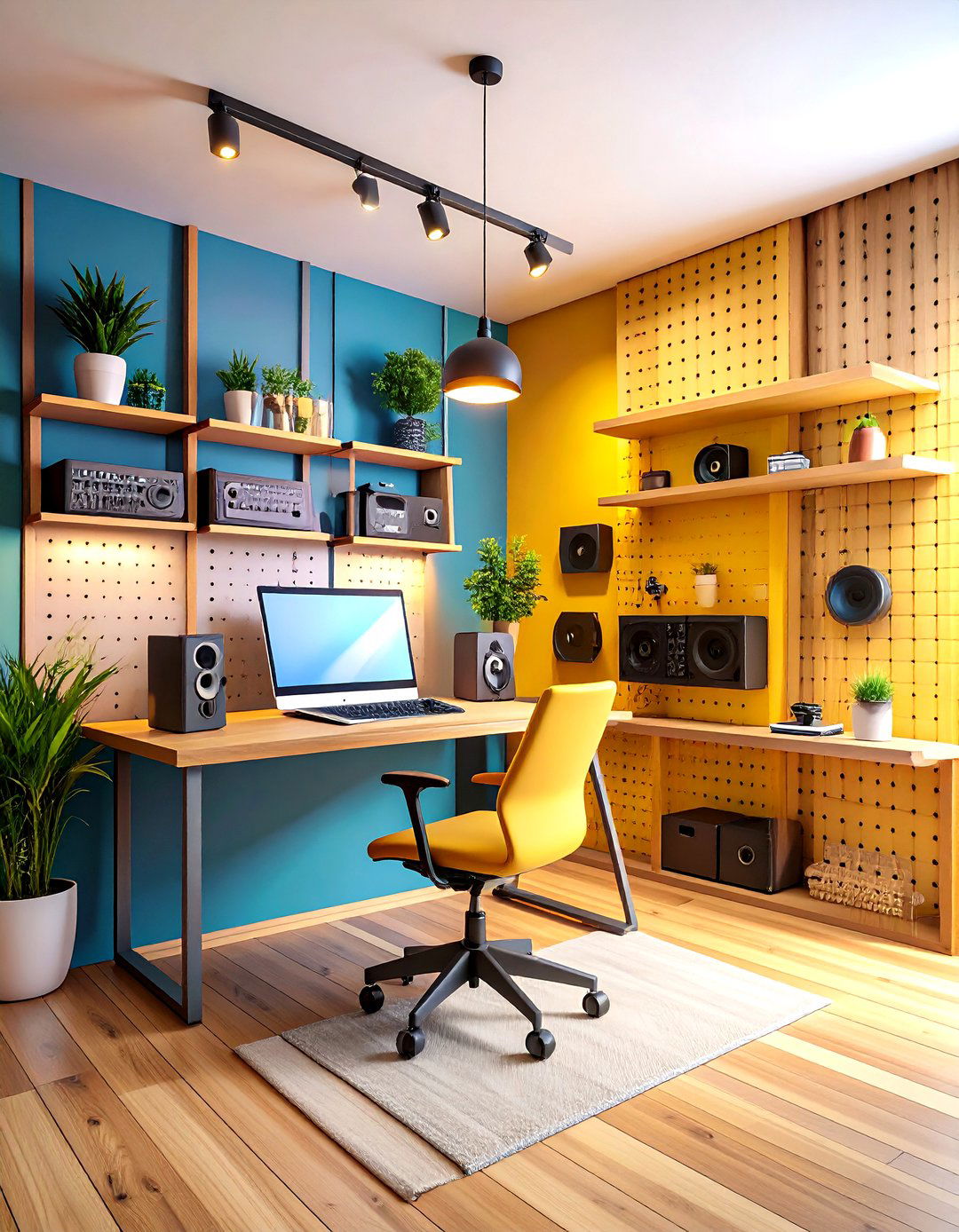 Vertical Storage Solutions in Podcast Rooms - 20 Podcast Room Ideas