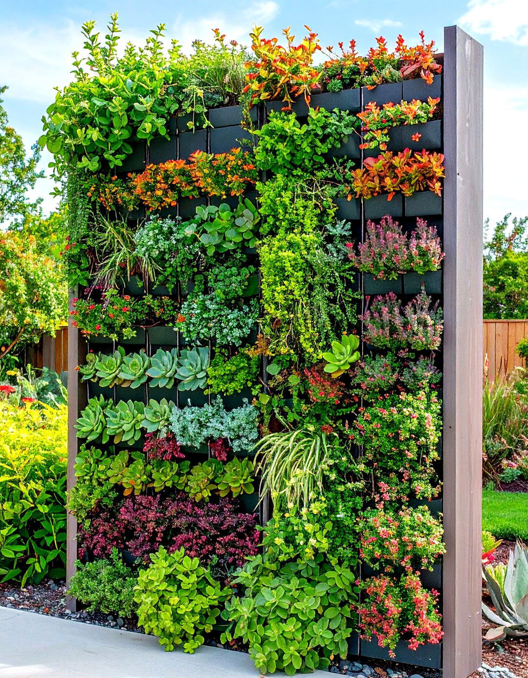 Vertical Succulent Walls - 20 Succulent Garden Ideas