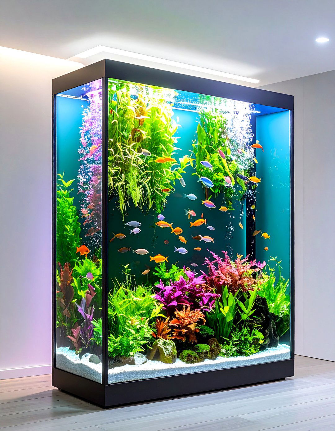 Vertical Wall Fish Pond - 20 Fish Pond Ideas