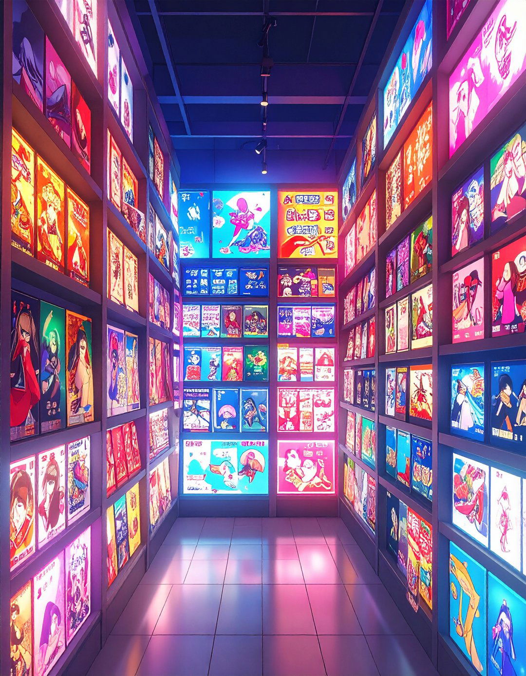 Vibrant Anime Room Poster Walls That Tell Your Story - 20 Anime Room Ideas