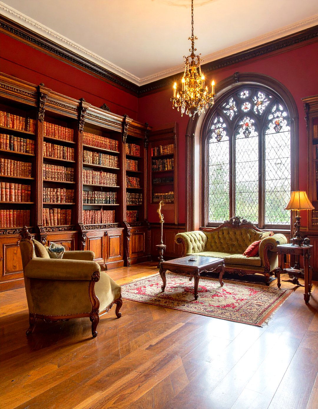 Victorian Gothic Reading Room - 20 Reading Room Ideas