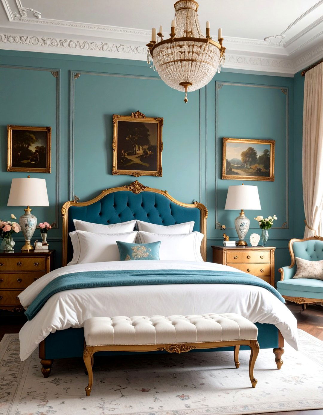 Victorian Inspired Artwork - 20 Victorian Bedroom Ideas