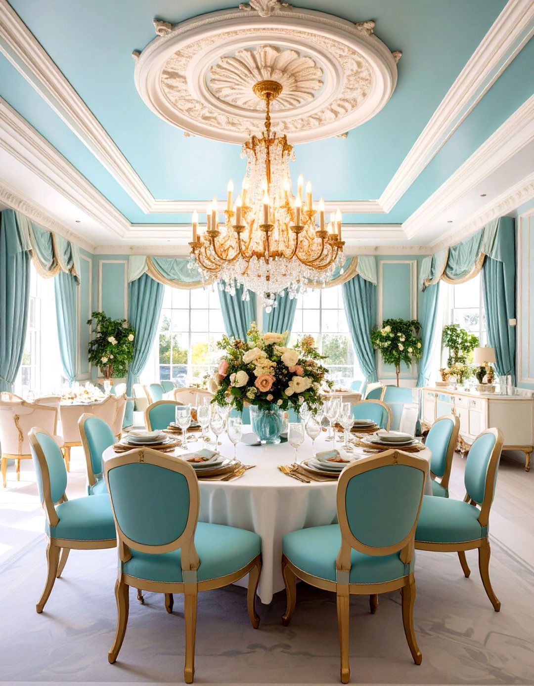 Victorian Pop Ceiling Design with Ornate Details - 20 Pop Ceiling Design Ideas