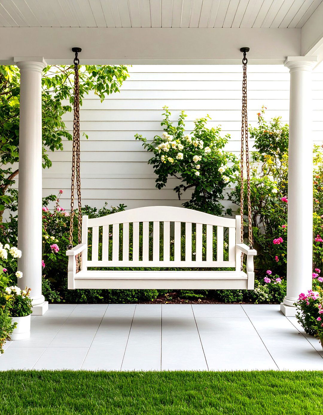 Victorian Porch Swing - 20 Victorian Porch Ideas