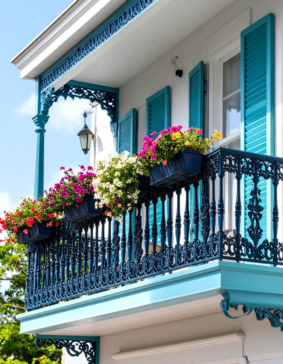 Victorian Style Wrought Iron Balcony Railing Design - 20 Wrought Iron Balcony Railing Design Ideas