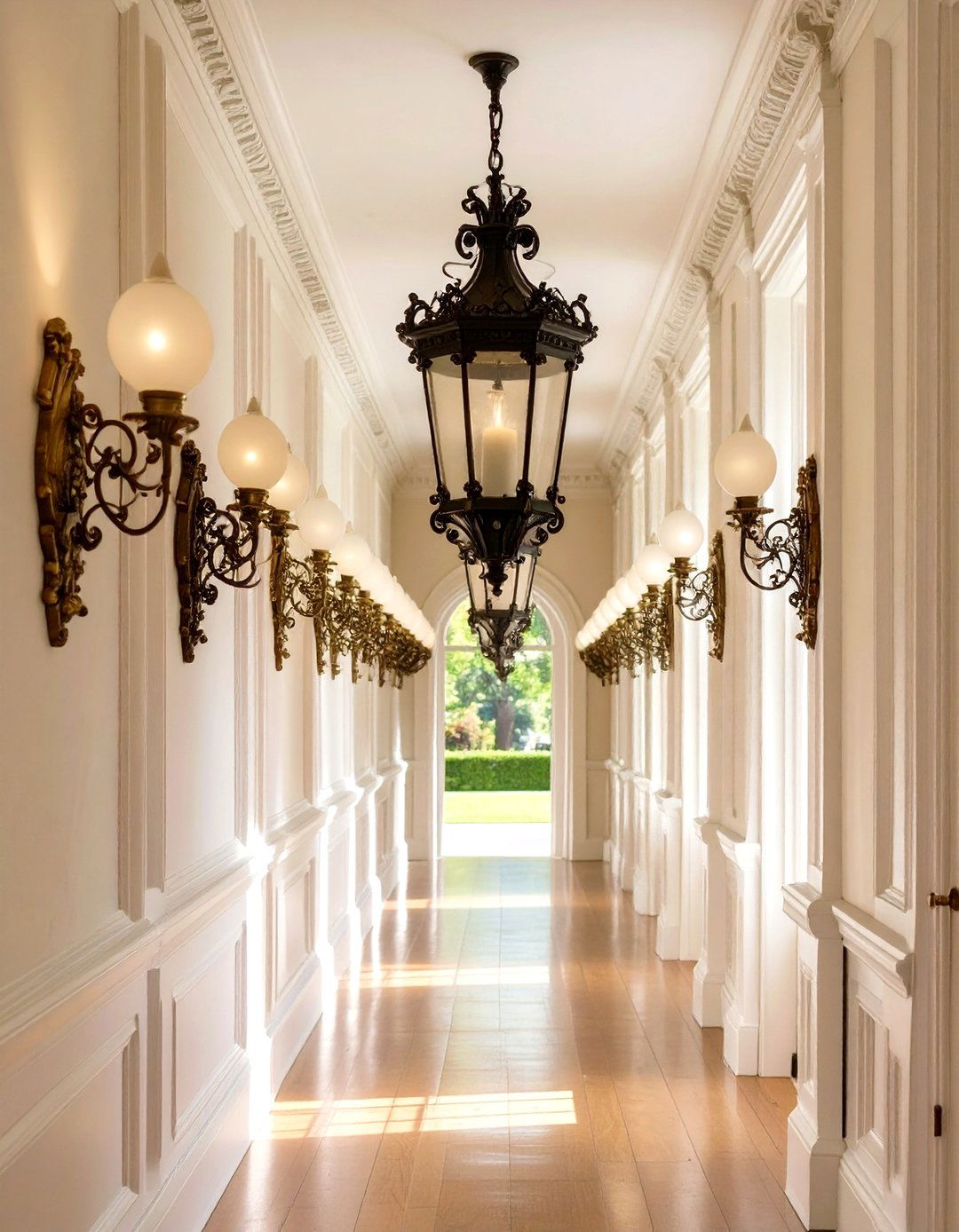 Victorian Wall Sconces - 20 Victorian Hallway Ideas
