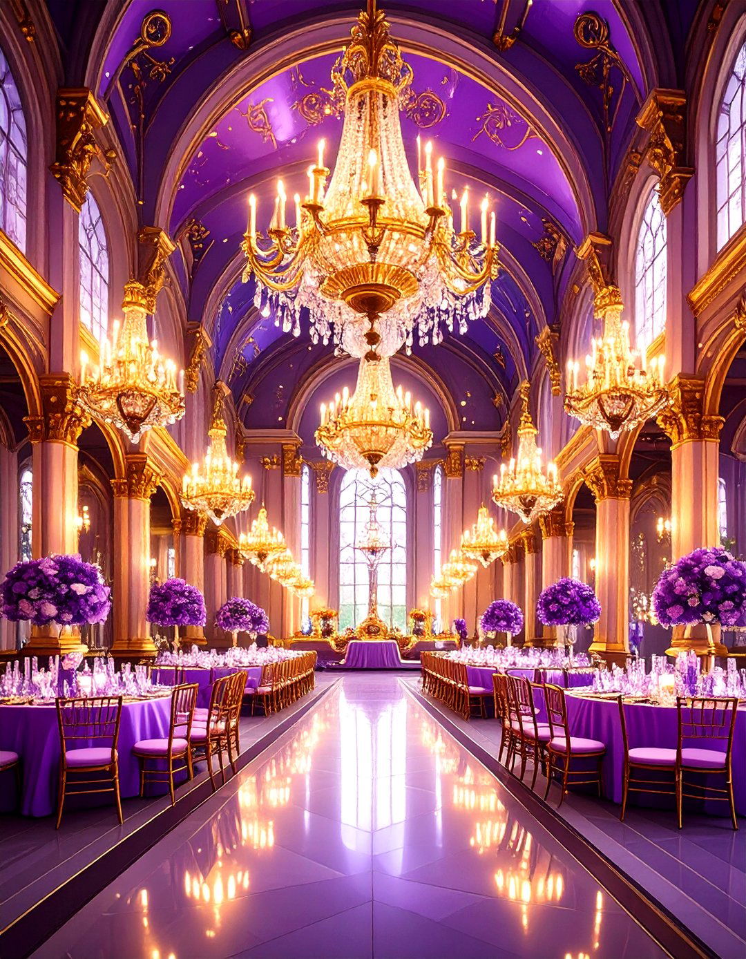 Vintage Amethyst Purple Wedding Theme - 20 Purple Wedding Theme Ideas