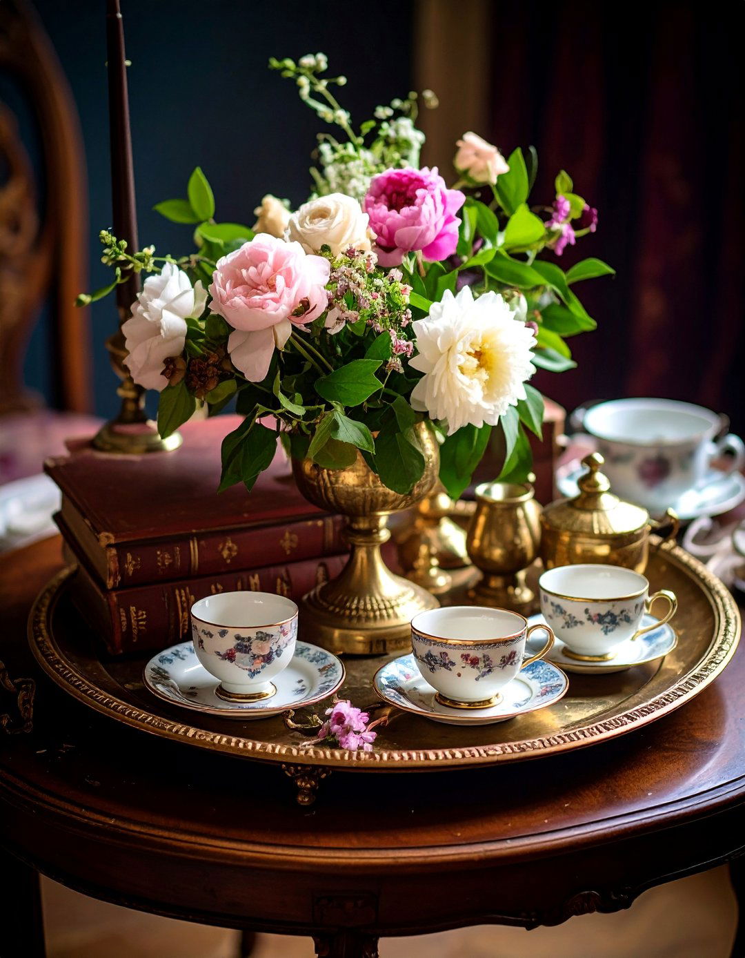 Vintage Antique Coffee Table Centerpiece - 20 Coffee Table Centerpiece Ideas