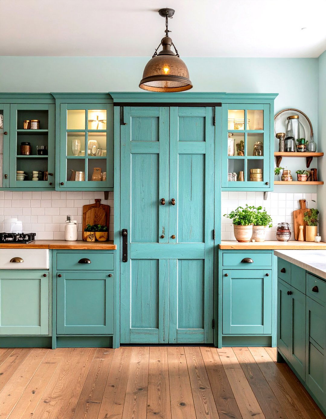 Vintage Antique Pantry Door - 20 Pantry Door Ideas