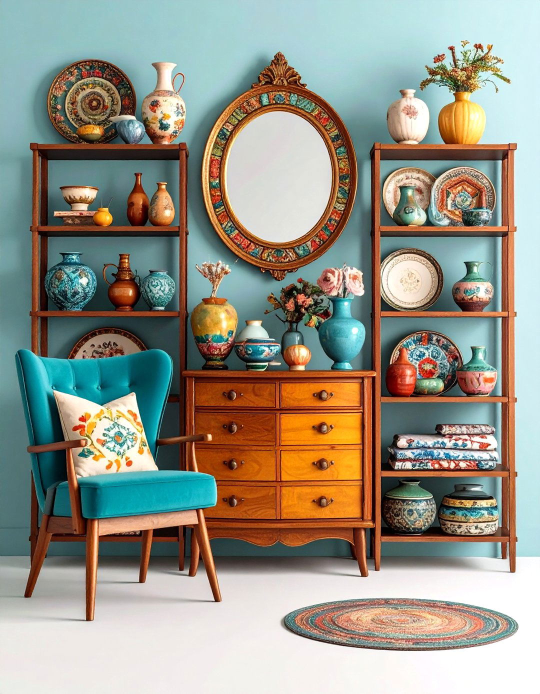Vintage Boho Finds and Curios - 20 Bohemian Tropical Bohemian Decor Ideas