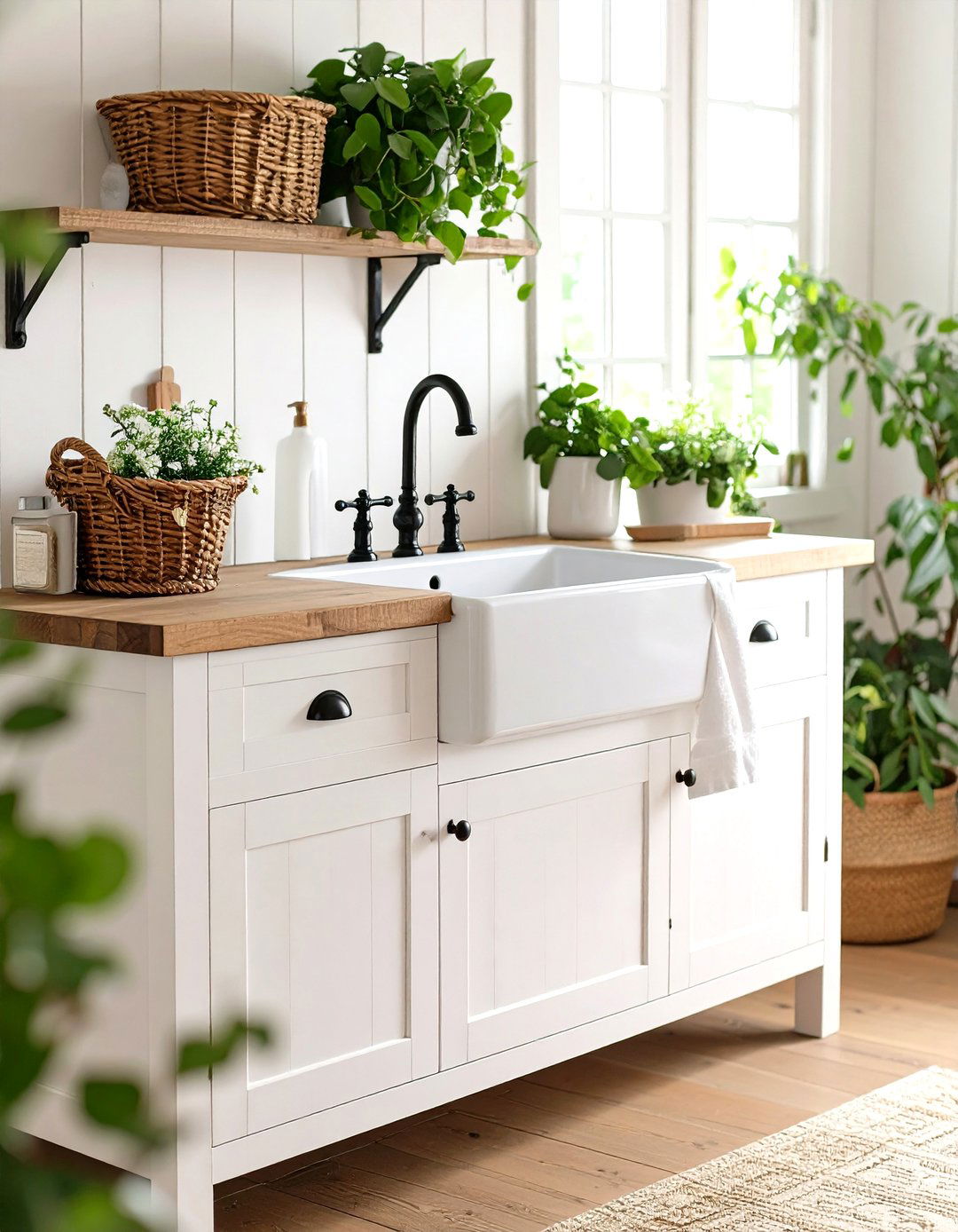 Vintage Cast Iron Laundry Room Sink - 20 Laundry Room Sink Ideas