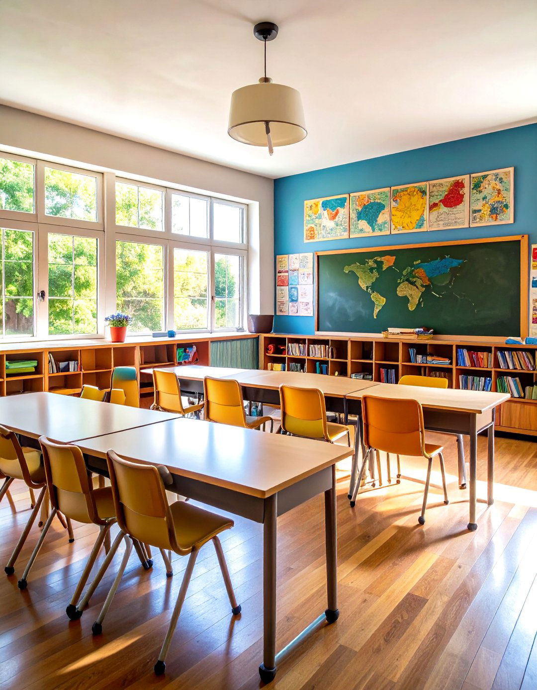 Vintage Classroom Homeschool Room Style - 20 Homeschool Room Ideas