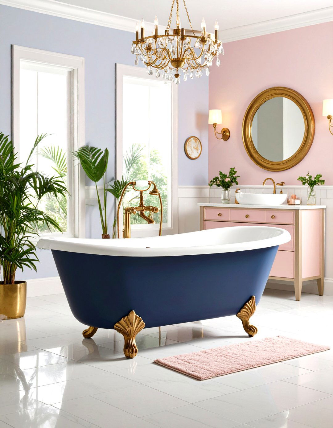 Vintage Clawfoot Romantic Bathroom Retreat - 20 Romantic Bathroom Ideas