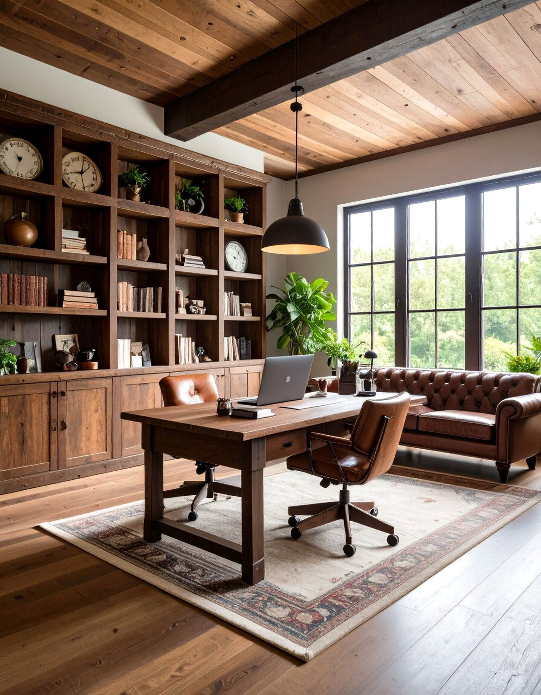 Vintage Elements Home Office Ideas for Him - 20 Home Office Ideas for Him