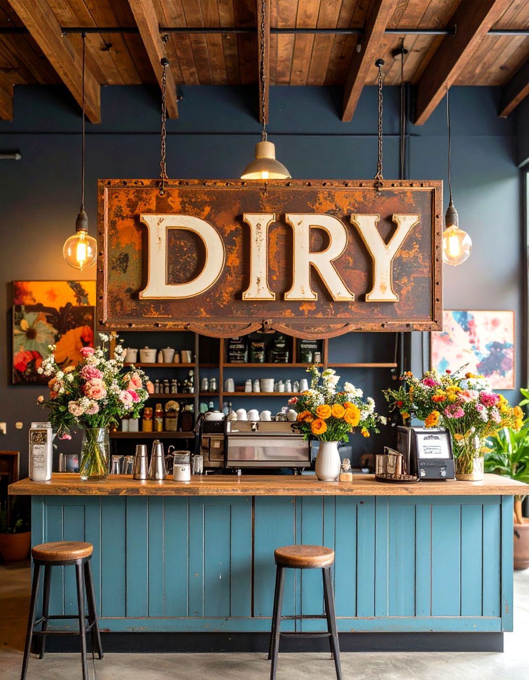 Vintage Farmhouse Signs Add Story to Walls - 20 Farmhouse Decor Ideas