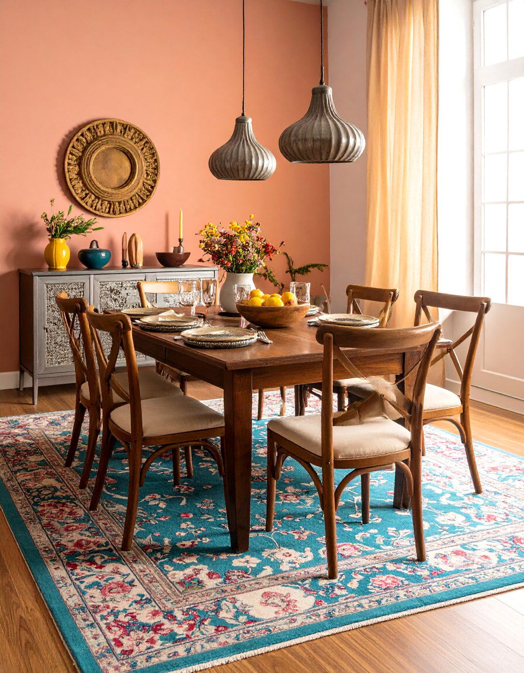 Vintage Furniture Mix with Modern Elements - 20 Barndominium Interior Ideas
