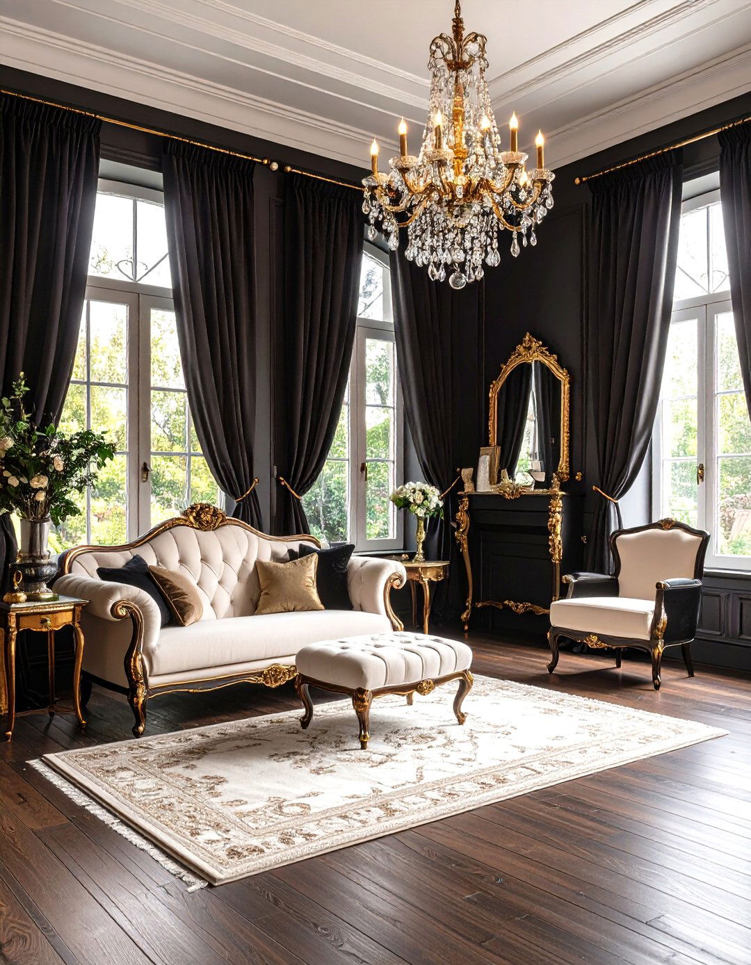 Vintage Glam Getaway - 20 She Shed Interior Ideas