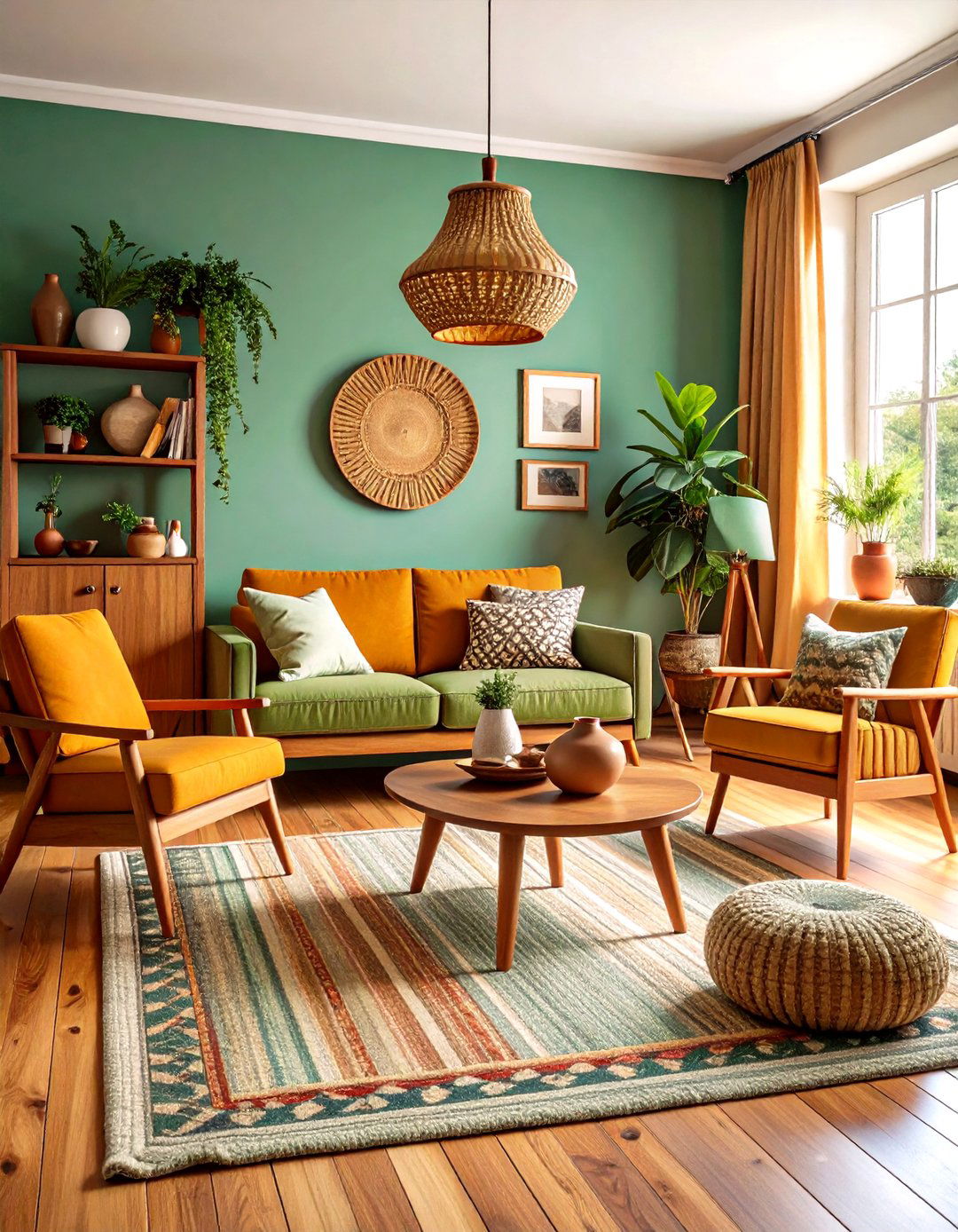 Vintage Heritage Scandinavian Living Area - 20 Scandinavian Interior Design Ideas